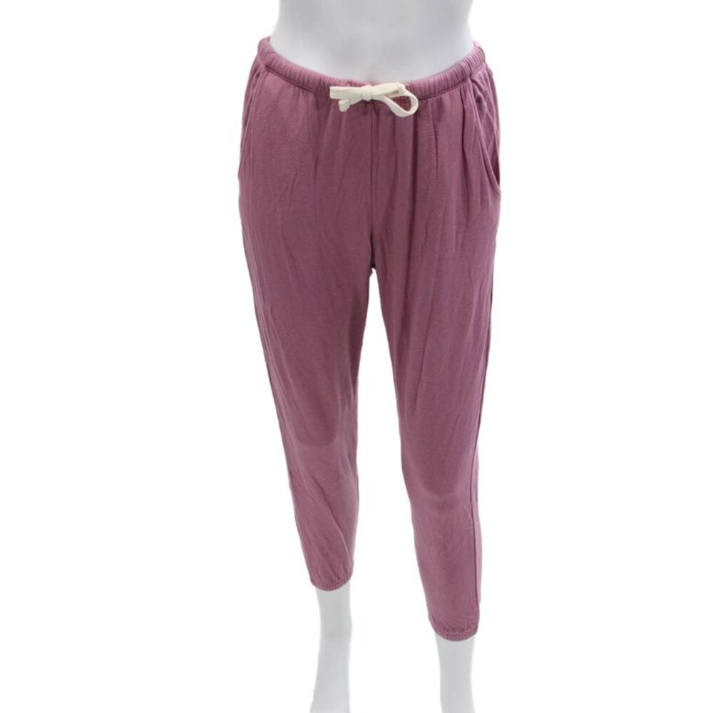 Electric & Rose Womens Jogger Sweatpants Purple Micromodal Drawstring Size XS